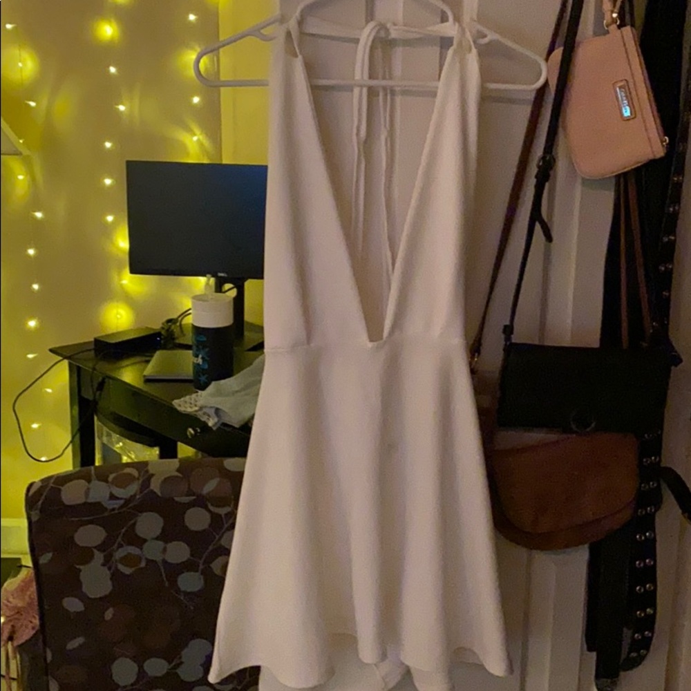 Pretty Little Thing White Dress
